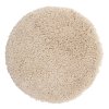 Béžová Spirella kulatá koupelnová předložka HIGHLAND průměr 110 cm