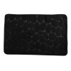 Černá MSV koupelnová předložka PEBBLES 50 x 80 cm
