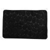 Černá MSV koupelnová předložka PEBBLES 40 x 60 cm