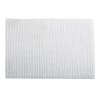 Bílá MSV koupelnová předložka CHENILLE 50 x 80 cm