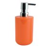 Oranžový plastový MSV dávkovač mýdla INAGUA 240 ml