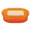 Spirella mýdlenka ze série Yoko, barva oranžová, sklo