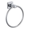 MSV kruhový držák na ručníky LUCCA, chromovaný zinek