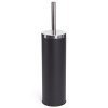 WC štětka s držákem nerez a ocel černá MSV