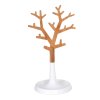 MSV držák na šperky OSLO ve tvaru stromu, dřevo - plast