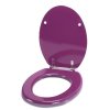 WC prkénko ze série CLEO v tmavě fialové barvě