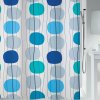 Spirella sprchový závěs MOBILE, motiv puntík, bílý