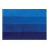 Spirella koupelnová předložka FOUR v modré barvě 60 x 90 cm