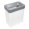 Odpadkový koš na tříděný odpad Caimi Brevetti Maxi W,50 L, šedý