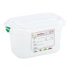 Denox gastronádoba GN1/9 s víkem GASTRONOX, 100 mm, polypropylen, objem 1 L