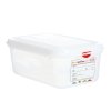 Denox gastronádoba GN1/4 s víkem GASTRONOX, 100 mm, polypropylen, objem 2,8 L