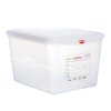 Denox gastronádoba GN1/2 s víkem GASTRONOX, 200 mm, polypropylen, objem 12,5 L