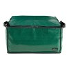 Zelený vakuový box pro zahradní podsedáky o objemu 168 litrů