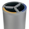Kulatý recyklační koš 3x20L od ALDA je moderní a elegantní