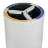 Kulatý recyklační koš 3x20L od ALDA je moderní a elegantní