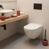 koupelnové doplňky GINO burgundy - wc štětka