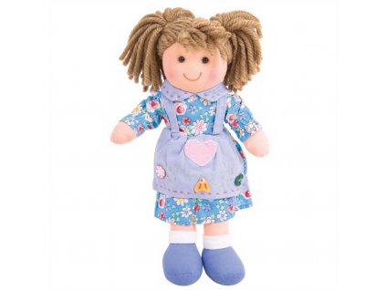 Bigjigs Toys Látková panenka Grace 28 cm