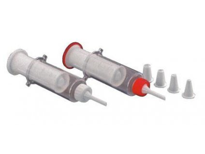Icing syringe with nozzles