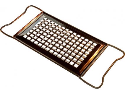 Flat Grater tinned, grid