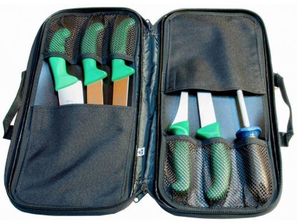 Butcher knives Frosthard in a textile case