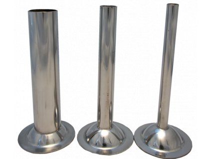 Set of Sausage Stuffers for Meat Mincer PORKERT - stainless steel