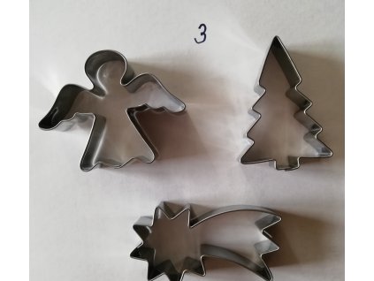 Set of Christmas Cutters No.3