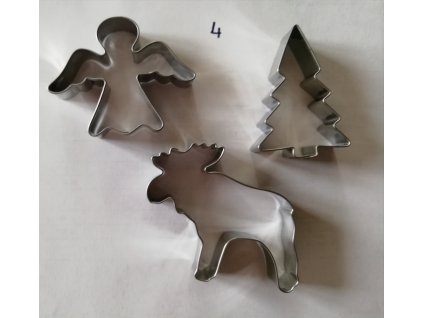 Set of Christmas Cutters No.4