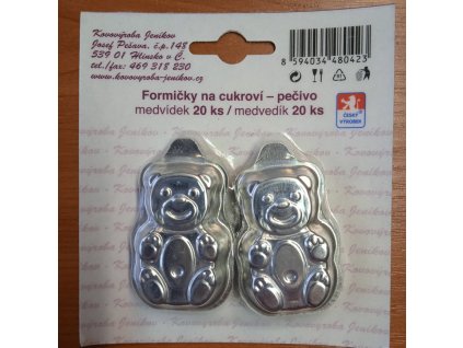 Set of moulds - Teddy Bear