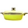Square Pan with Glass Lid TITANO
