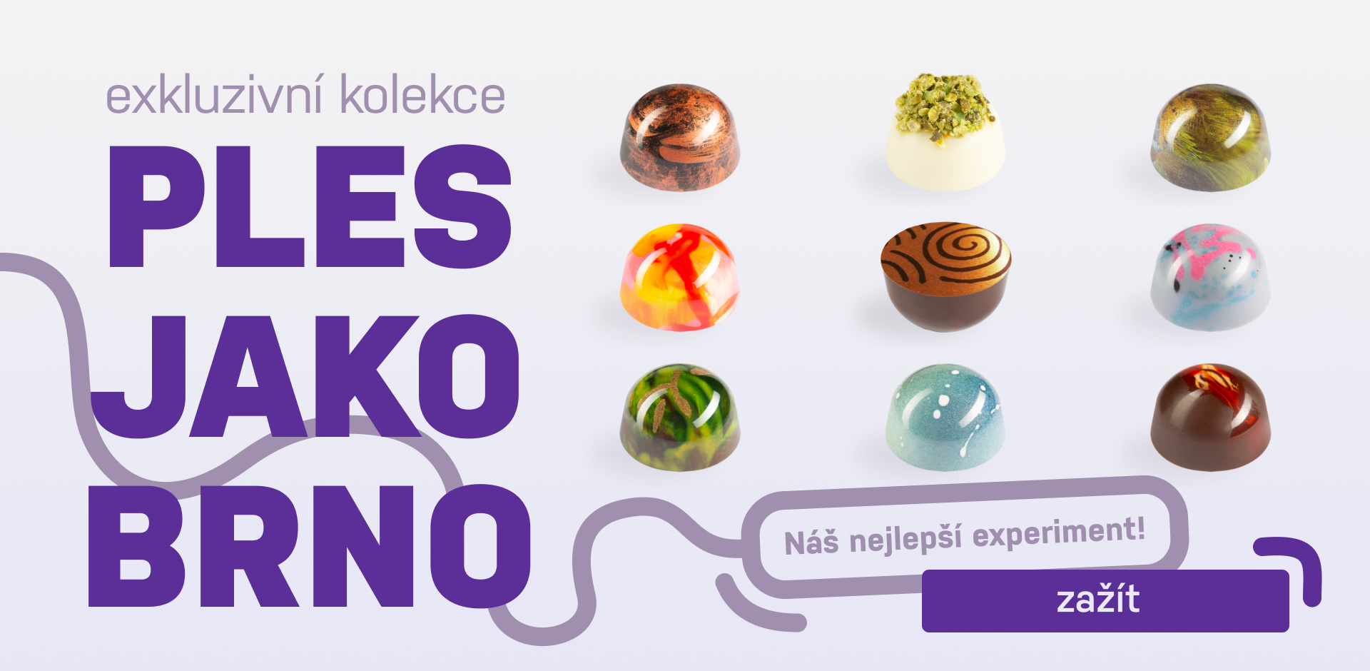 pralinky Ples jako Brno