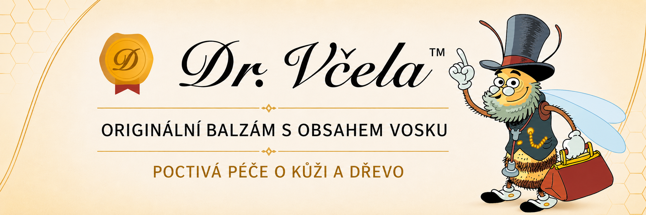 Dr. Včela hlavní banner