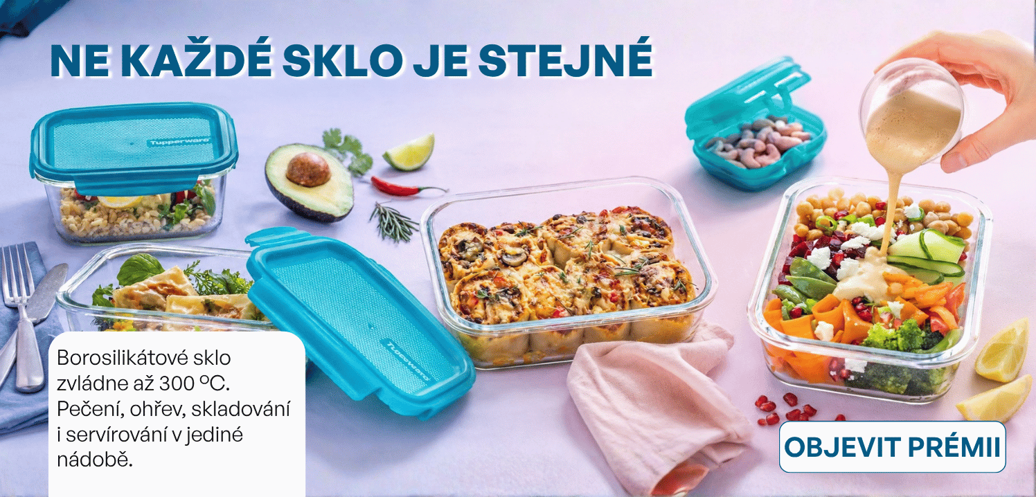 Skleněné nádoby PREMIA