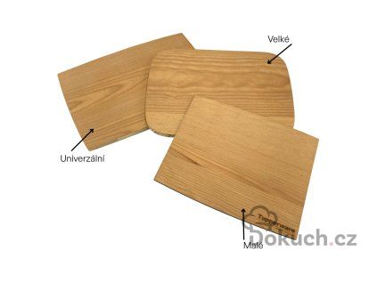 3kusy dřevěných prkének