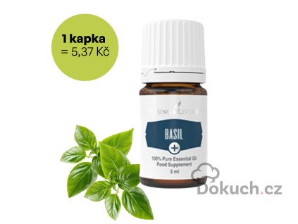Esenciální olej Basil+ od Young Living