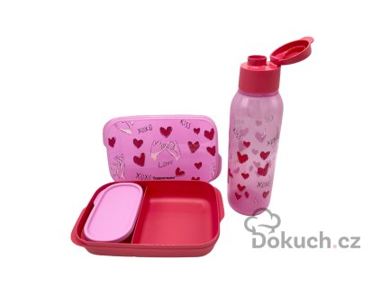 ECO obědář + Voděnka 750ml (Valentýn)