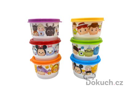 Tupperware vzduchovodotěsné nádobky, sada 2 ks, snadná údržba, Disney design, Dětská obrázek