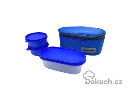 Tupperware sada 2 misek s obalem, Vzduchovodotěsné misky, Tupperware uzávěry