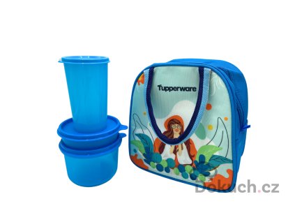 Tupperware sada 2 misek s obalem, Vzduchovodotěsné misky, Tupperware uzávěry