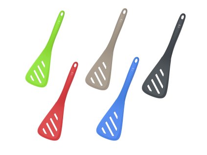 Kochblume, silikonová obracečka s drážkami, barvy