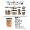 Kolik se vejde ingrediencí do jednotlivých nádob (2,2l)