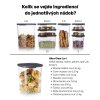 Kolik se vejde ingrediencí do jednotlivých nádob (3,6l)