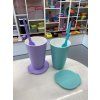 Allegra kelímek tupperware , 2 ks + lžičky
