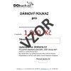 Dárkový poukaz vzor 1000