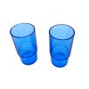 Poháry 400ml (modré, 2ks) pohled shora