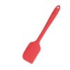 Silikonové stěrky Kochblume z BPA-free silikonu s nerezovým jádrem. Dokonalé stírání, míchání i zdobení. Odolné do 260 °C a vhodné do myčky čerevená
