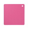 Silikonová podložka Kochblume s voštinovou strukturou. Odolná do 260 °C, neklouže, chrání ruce i povrchy a slouží jako chňapka, držák či podložka, růžová 2