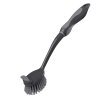 Kartáč na nádobí Kochblume s pevnými nylonovými štětinami. Silný na nečistoty, šetrný k povrchům, vhodný do myčky.antracit