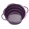 Kochblume, skládací síto, cedník skládací, do kuchyně,fialové