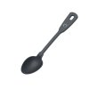 Kuchyňská lžíce Kochblume z BPA-free silikonu s nerezovým jádrem. Odolná do 260 °C, šetrná k nádobí a ideální na míchání i servírování, antracit