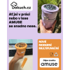 At jsi v práci nebo v lese amuse se dobře nese